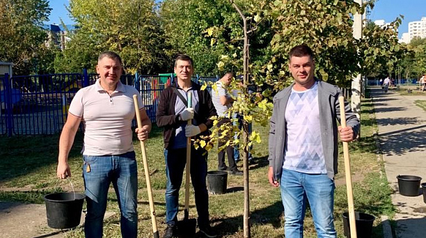 В Прикубанском округе прошел общегородской субботник