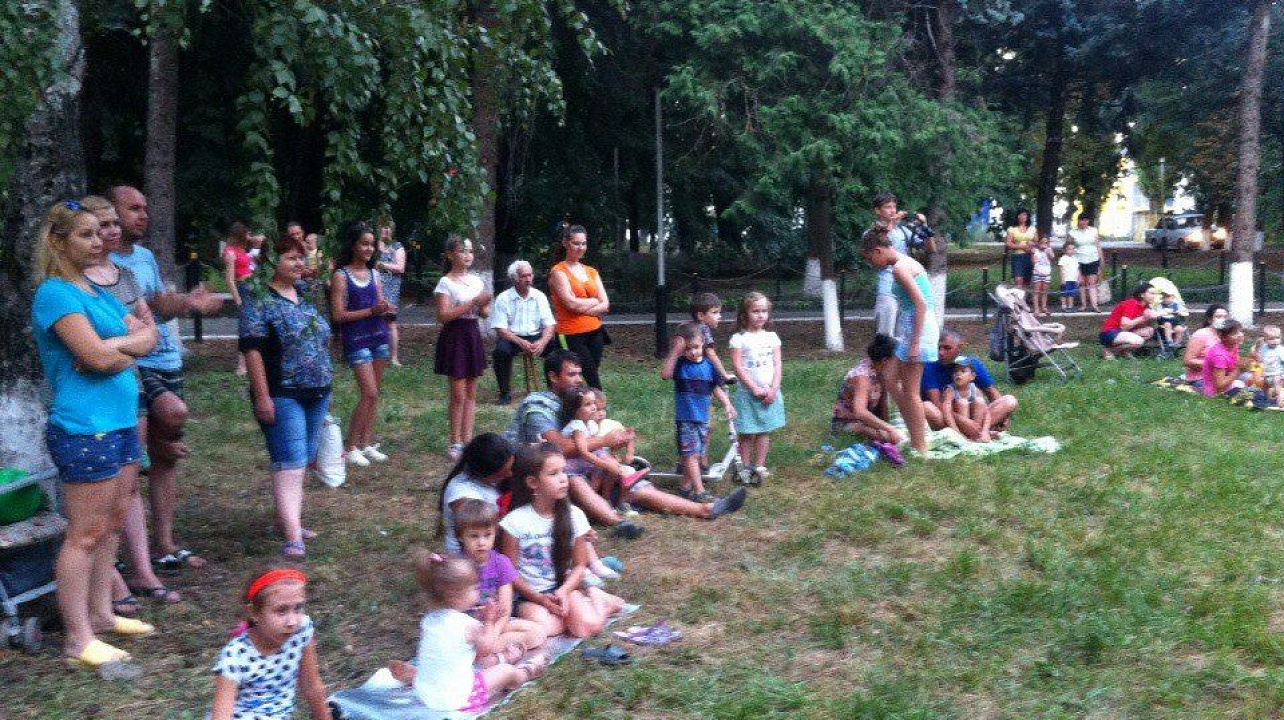 «Кино нашего двора» показали в Колосистом