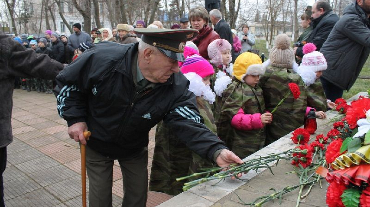 В Краснодаре отметили день освобождения станицы Старокорсунской