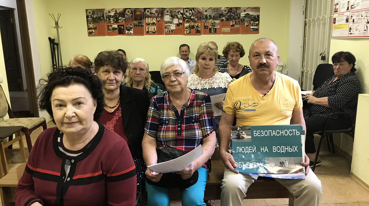 В ТЦ №28 провели занятие по теме безопасности в пожароопасный период