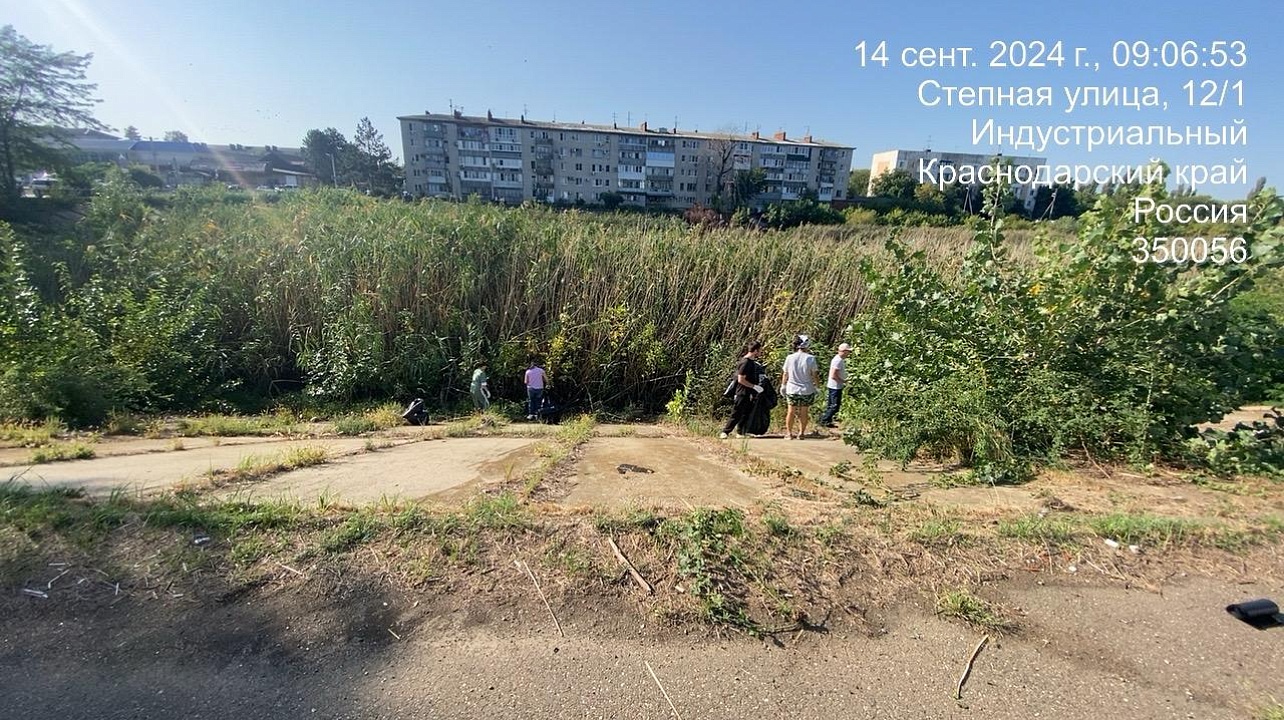 Общегородской субботник прошёл в Прикубанском округе