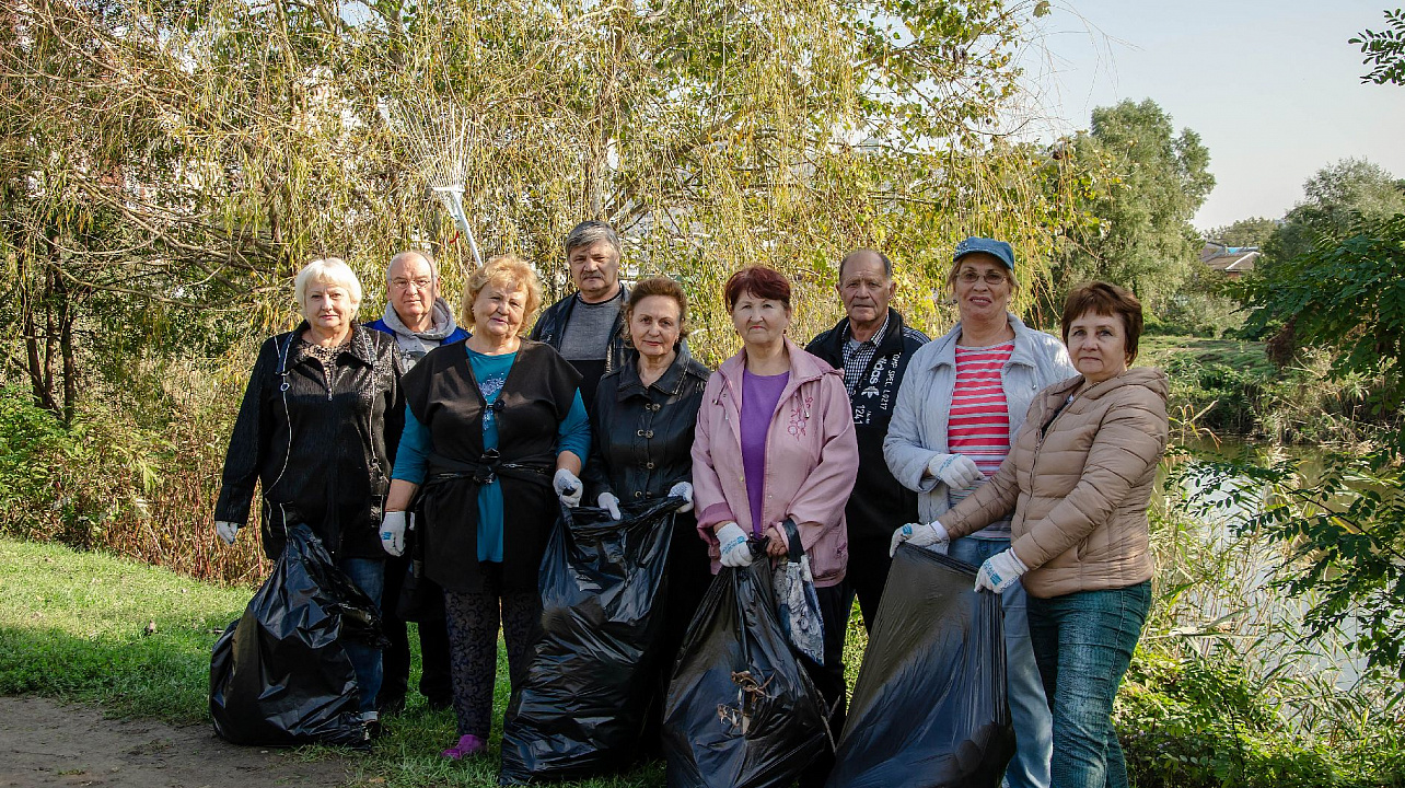 В Карасунском округе поддержали экологический марафон «Вода России»