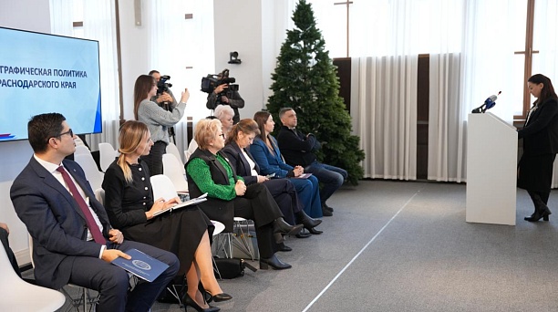 В Краснодаре состоялся брифинг, на котором представители различных министерств и ведомств обсудили меры по повышению рождаемости на Кубани