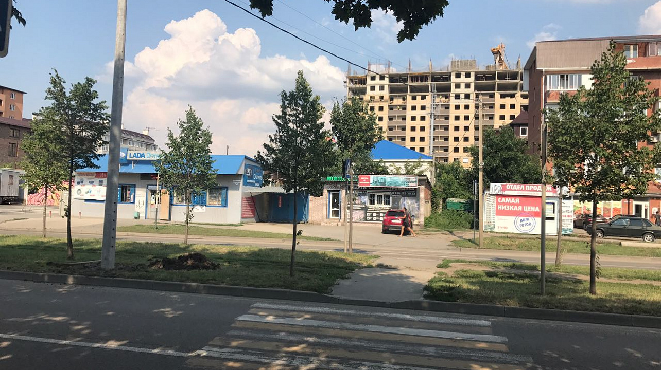 По улице Московской оборудуют освещение пешеходного перехода