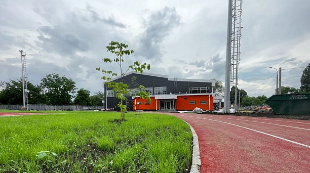 Физкультурно-оздоровительный комплекс на ул. им. Вавилова готов на 85 %