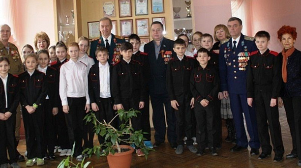 Встреча ветеранов-афганцев с учащимися гимназии № 3