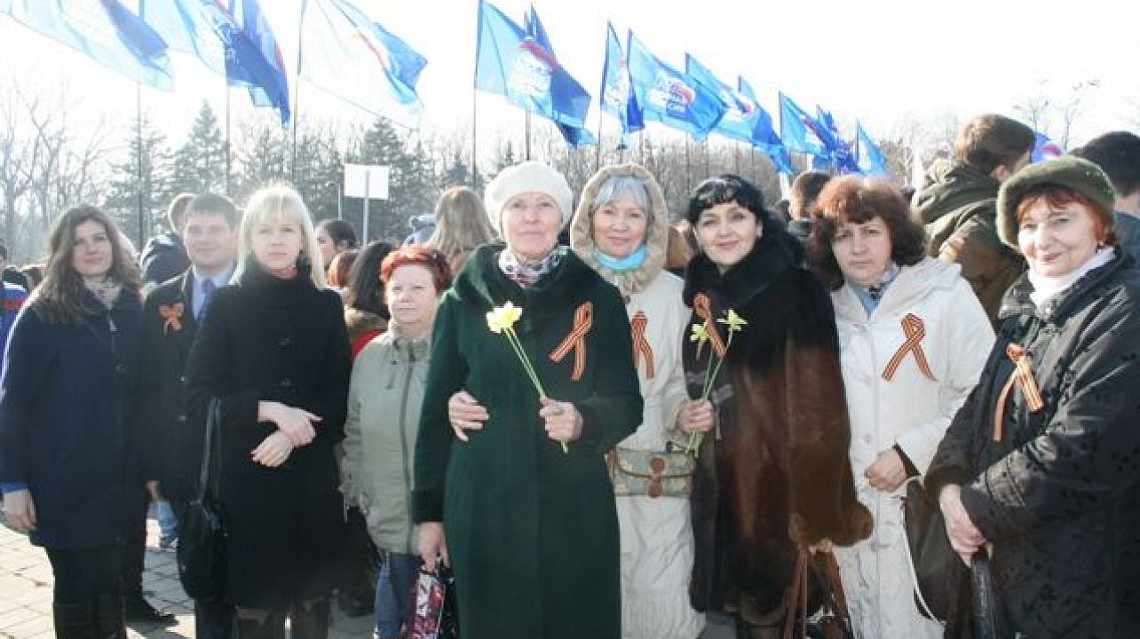 Прикубанцы приняли участие в открытии городского месячника военно-патриотической и оборонно-массовой работы.JPG