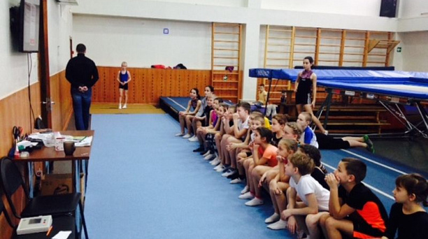 Воспитанникам Центра развития видов спорта Западного округа показали фильм на патриотическую тематику