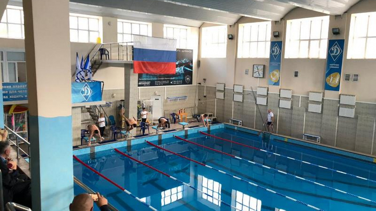 Сборная Карасунского округа –  бронзовый призер соревнований по плаванию