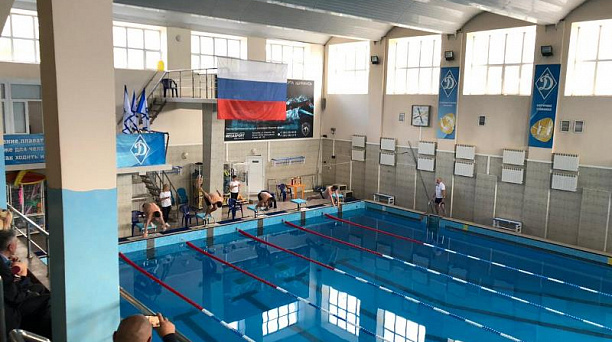 Сборная Карасунского округа –  бронзовый призер соревнований по плаванию