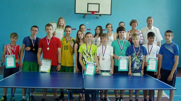 В Центральном округе состоялось соревнование по настольному теннису