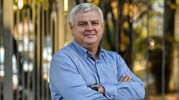 Евгений Наумов и Вера Галушко поздравили с 55-летием олимпийского чемпиона Александра Москаленко