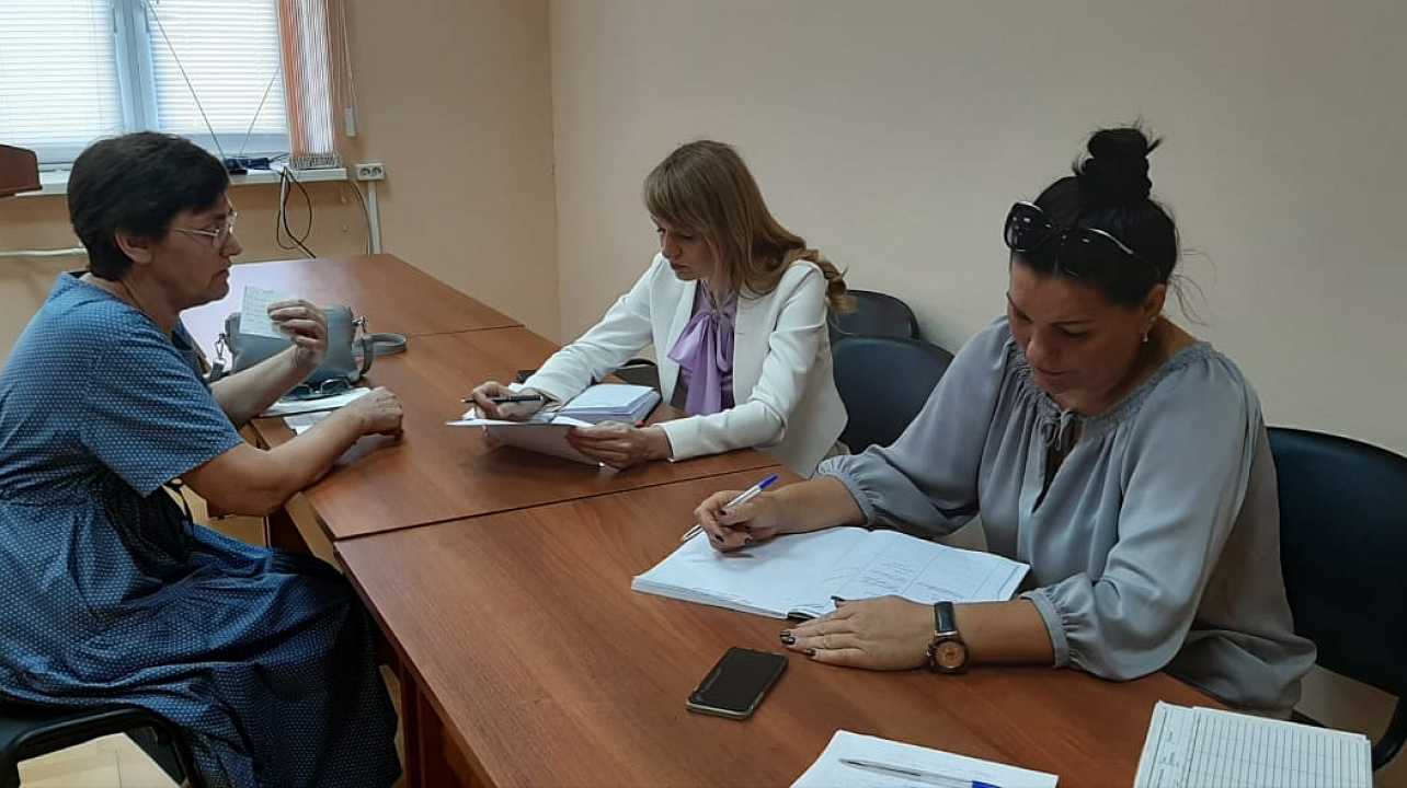 В жилом районе  Новознаменский состоялся приём жителей