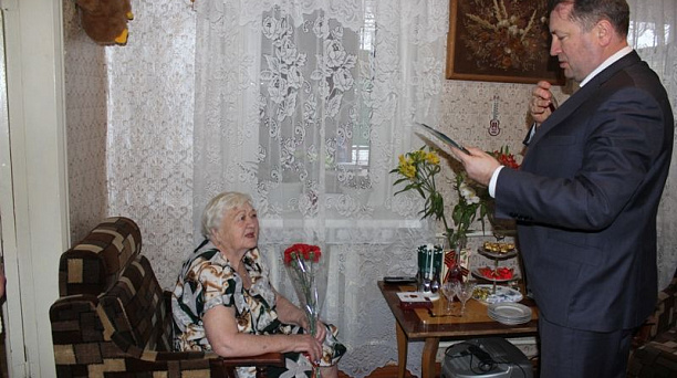 В Центральном округе поздравили освободителей города Краснодара