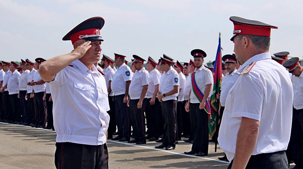 Казаки краевой столицы почтили память героев Ольгинского кордона