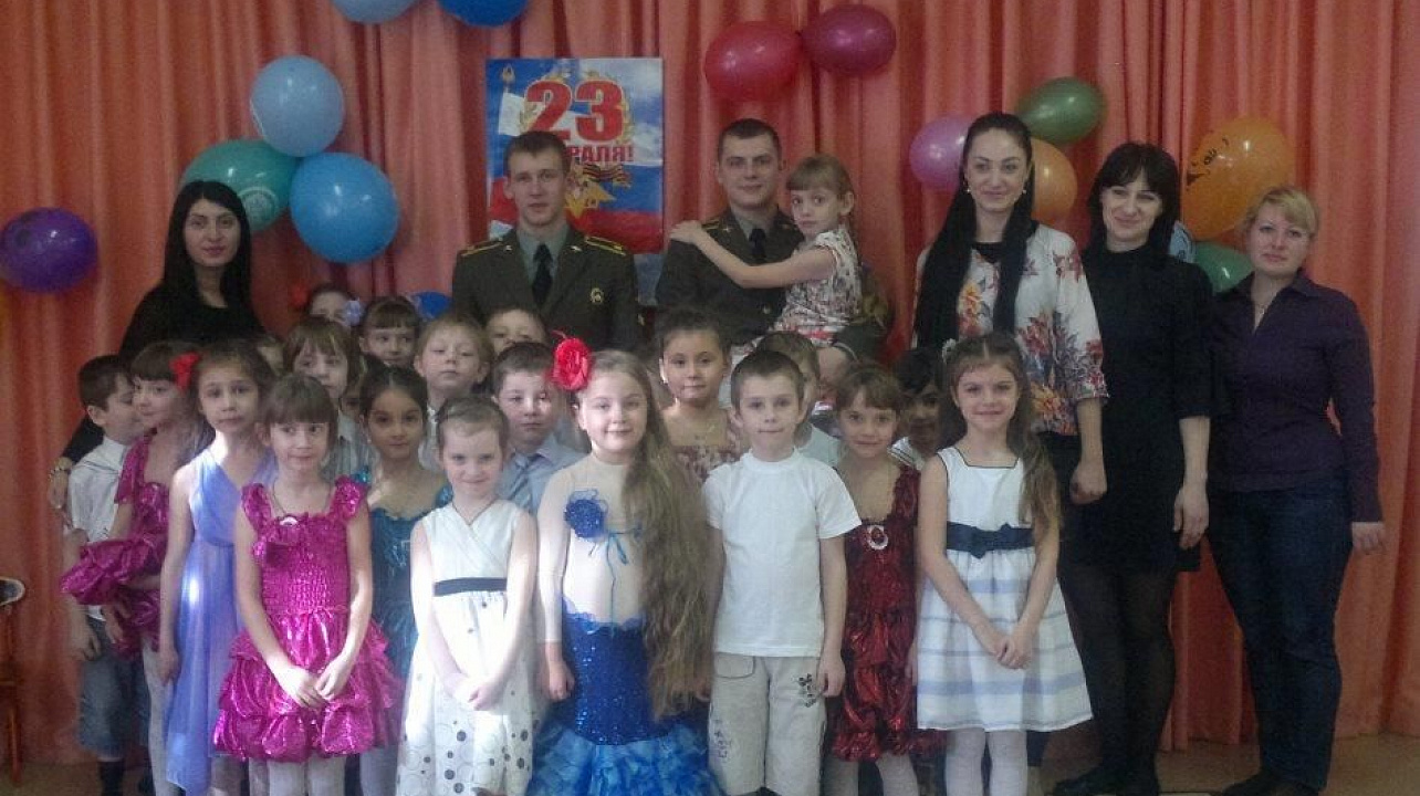 Курсанты авиаучилища провели урок мужества с дошколятами из детсада №20 Прикубанского округа