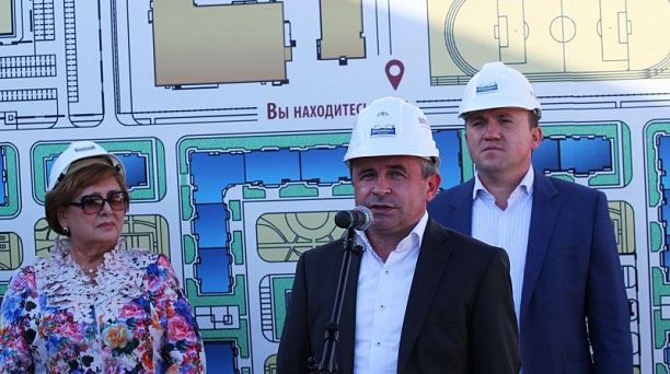 В Краснодаре началось строительство новой школы на 1550 мест