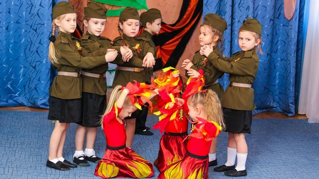 В детском саду № 90 прошла акция «Этих дней не смолкнет слава»