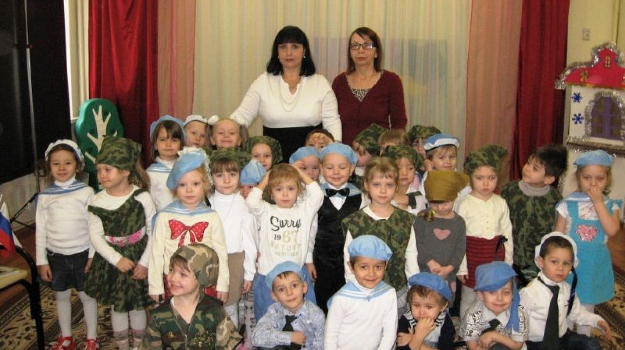 В гости к ребятам из детского сада № 58 Западного округа пришли ветераны