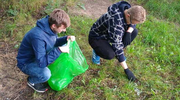 Участники движения комплекса ГТО присоединились к всемирному челленджу #trashtag