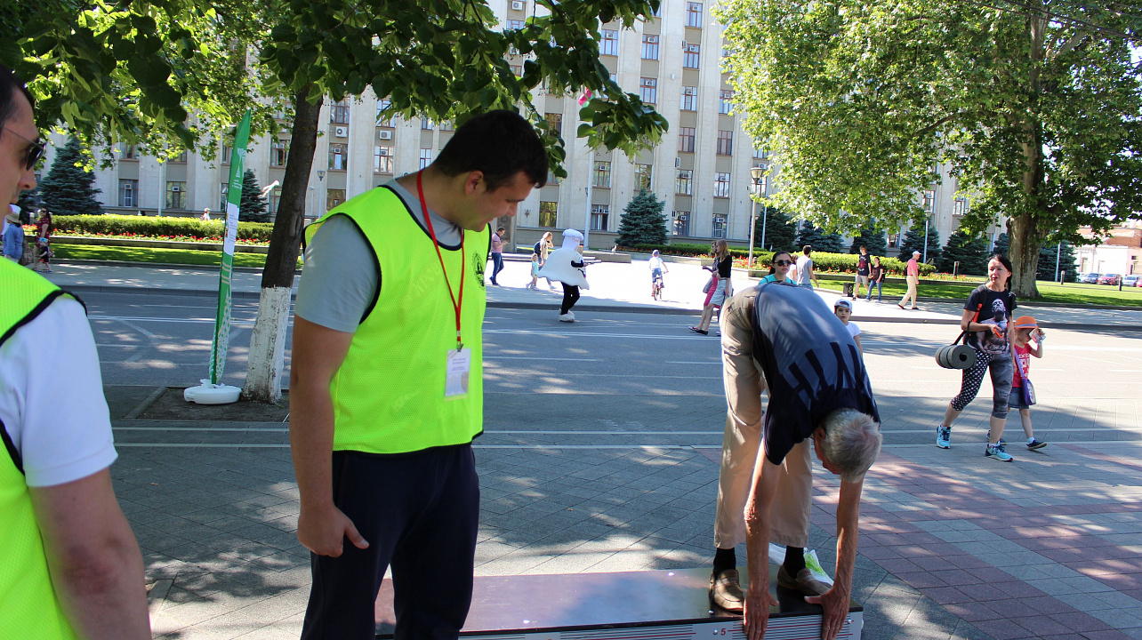 Фоторепортаж с интерактивной площадки ВФСК ГТО