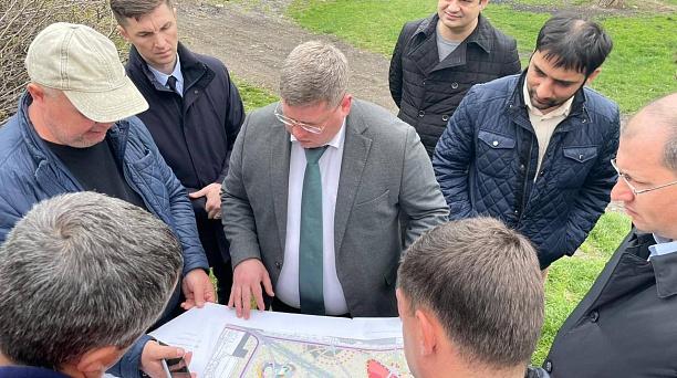 Продолжается первый этап благоустройства Изумрудного сквера
