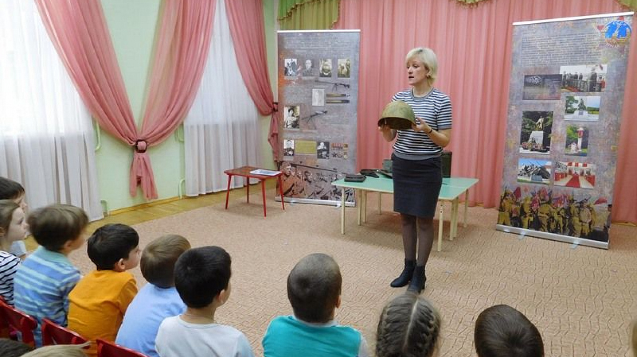 Музей имени Е.Д.Фелицына побывал с передвижной выставкой в детском саду № 70