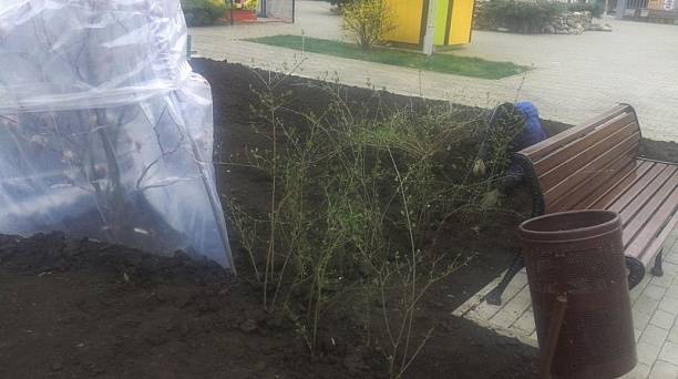 Масштабные работы по подготовке к весенне-летнему сезону прошли в парке им. 30-летия Победы