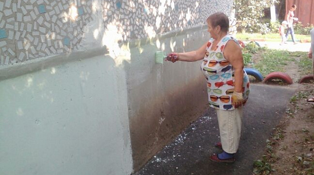 В Индустриальном прошла череда субботников