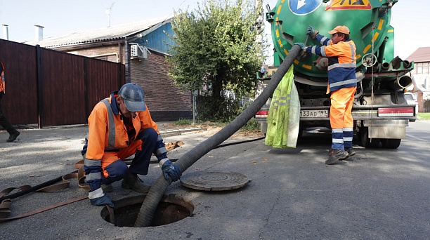 С начала года в Краснодаре прочистили более 62 километров ливневой канализации