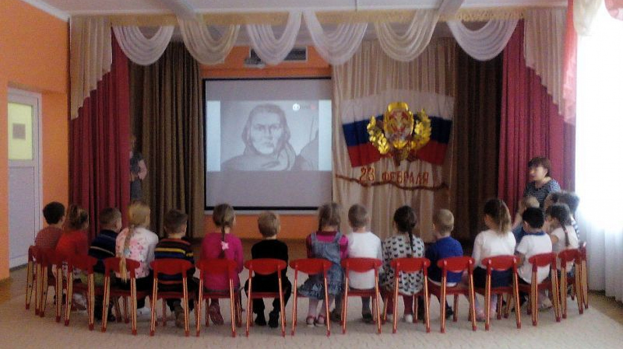 В детском саду № 116 прошло мероприятие «Защитники Отечества»