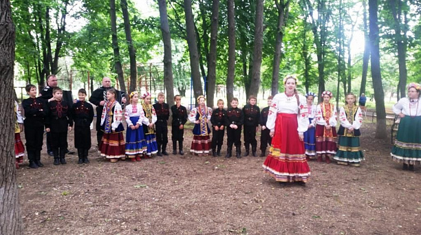 Жители 1 отделения учхоза «Кубань» отметили день добрых соседей