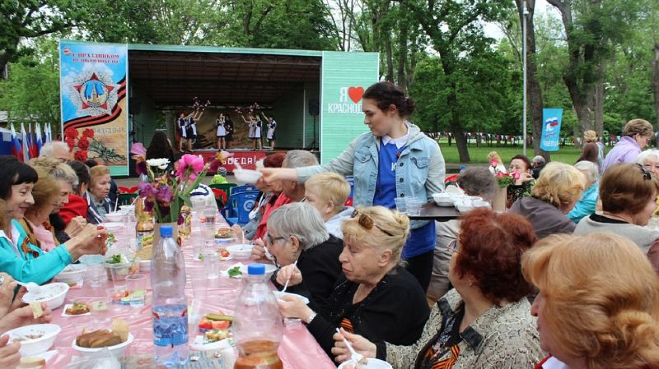 Центральный округ отметил День Победы