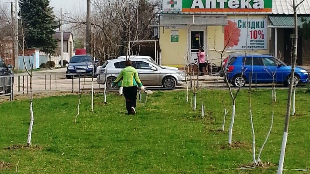 В Елизаветинском сельском округе продолжаются работы по наведению санитарного порядка и благоустройству