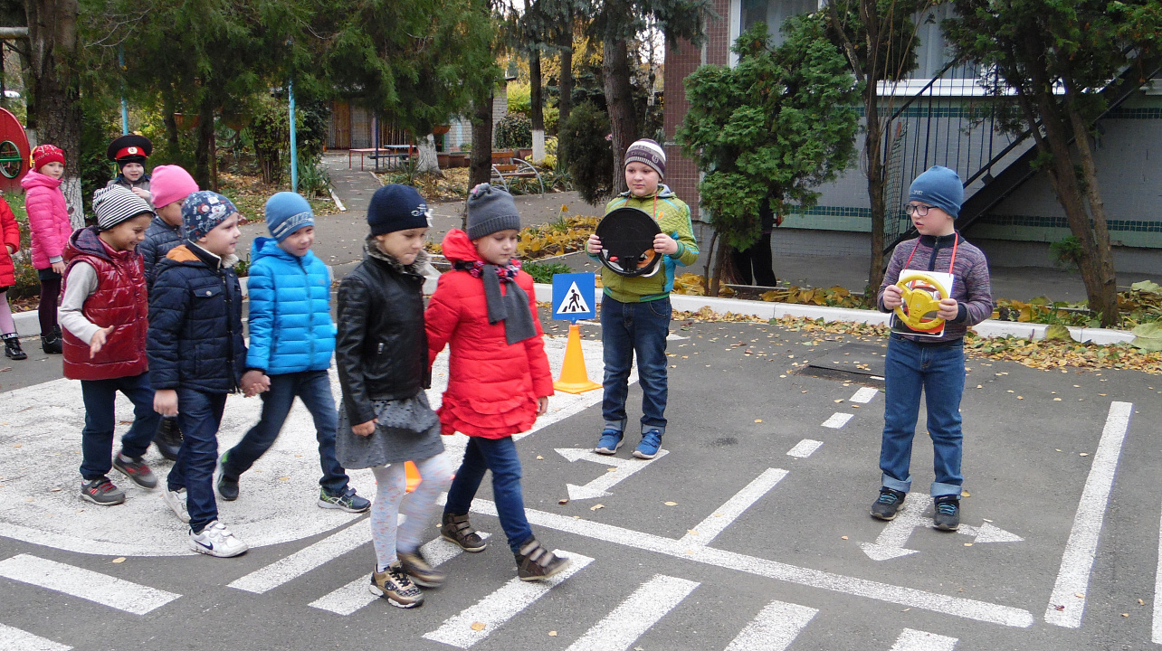 В детском саду Западного округа прошло мероприятие по профилактике дорожно-транспортного травматизма