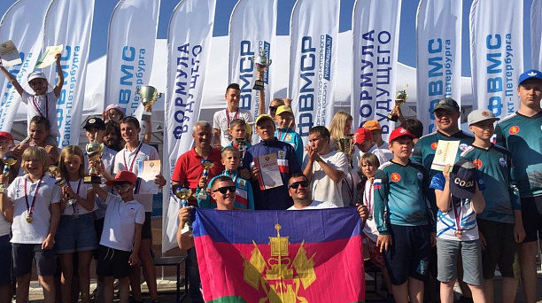 Представители Краснодара завоевали пять медалей первенства России по водно-моторному спорту