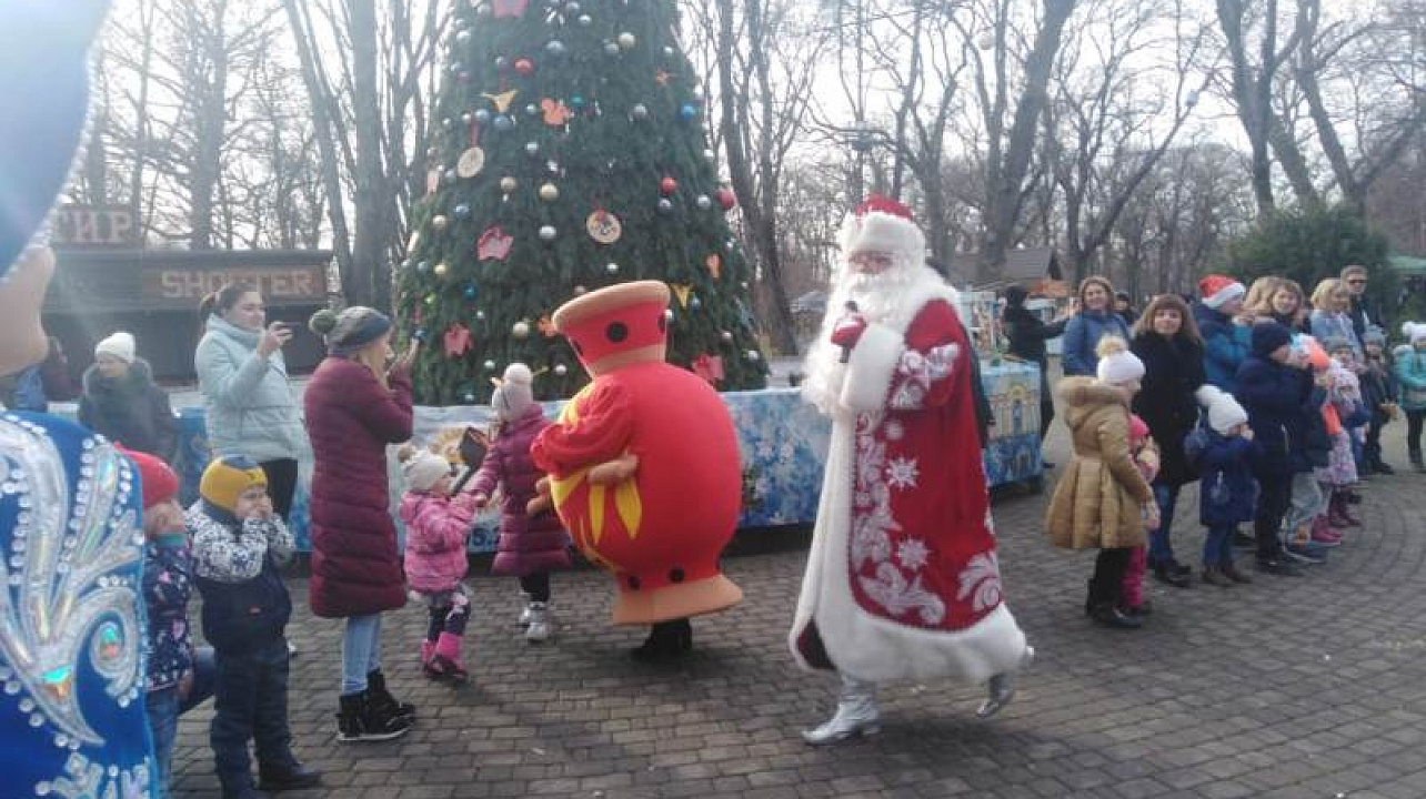 В Чистяковской роще прошла Новогодняя елка