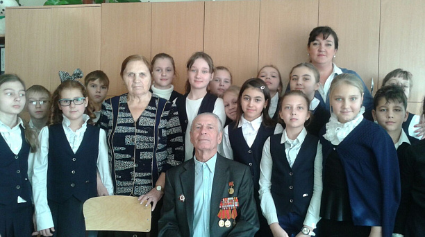 В школе №16 прошло мероприятие посвященное началу освобождения Кубани