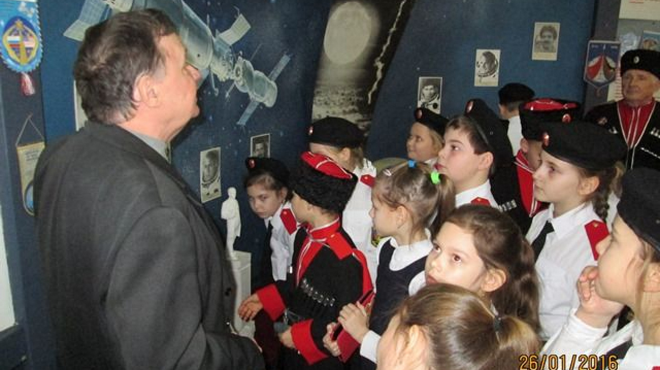 Ученики классов казачьей направленности побывали в музее