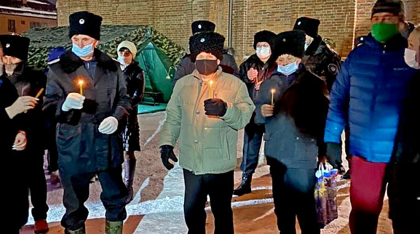 Казаки краевой столицы отметили светлый праздник Крещения Господня
