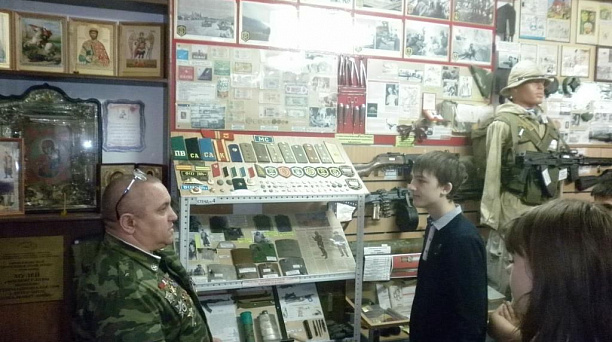 Музей прикубанских афганцев ежедневно посещают десятки школьников