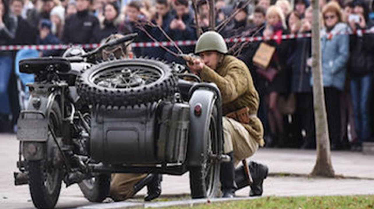 Реконструкция боя за освобождение Краснодара
