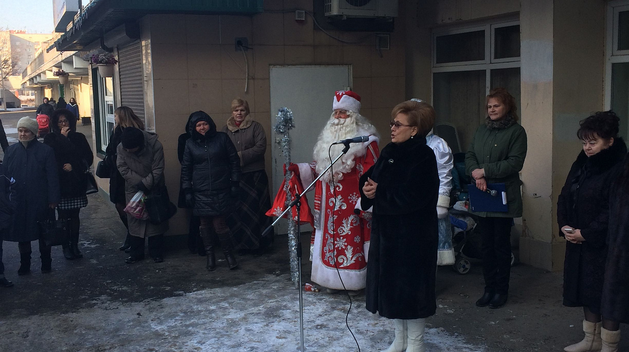 открытие новогодней ёлки