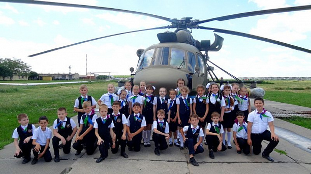 Урок Мужества.  55-й Севастопольский вертолетный полк