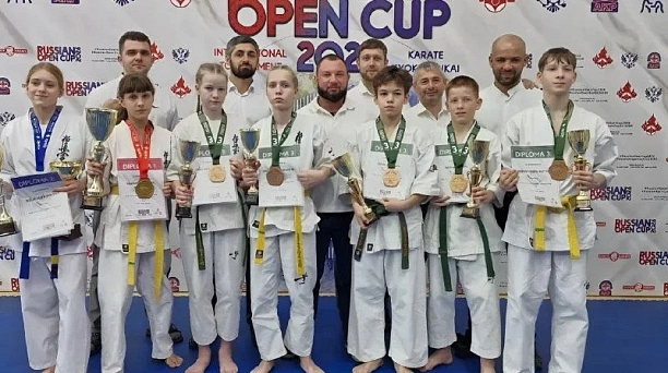 Краснодарские каратисты завоевали 23 медали на международных соревнованиях в Москве