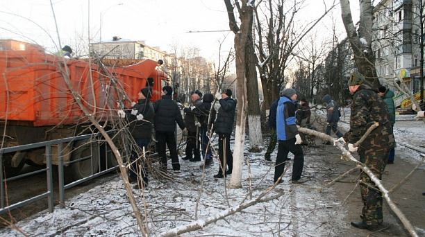 На территории Прикубанского округа проходят субботники