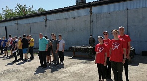 Учащиеся Западного округа приняли участие в соревнованиях по военно-прикладным видам спорта, посвященным 76-й годовщине Победы