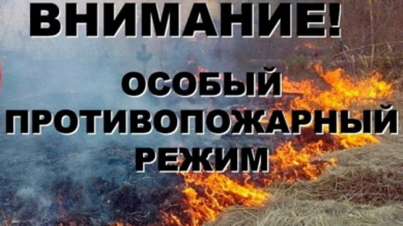 Администрация Западного округа информирует о введении в городе особого противопожарного режима