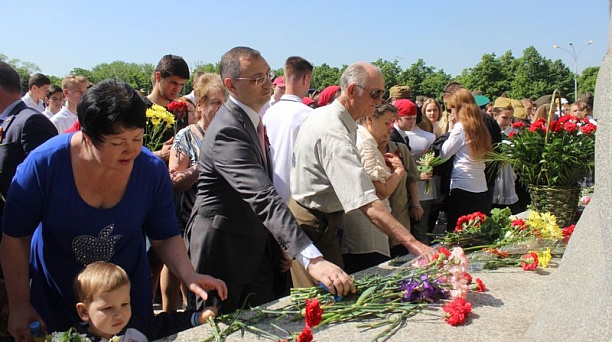 В Центральном округе отметили День Победы