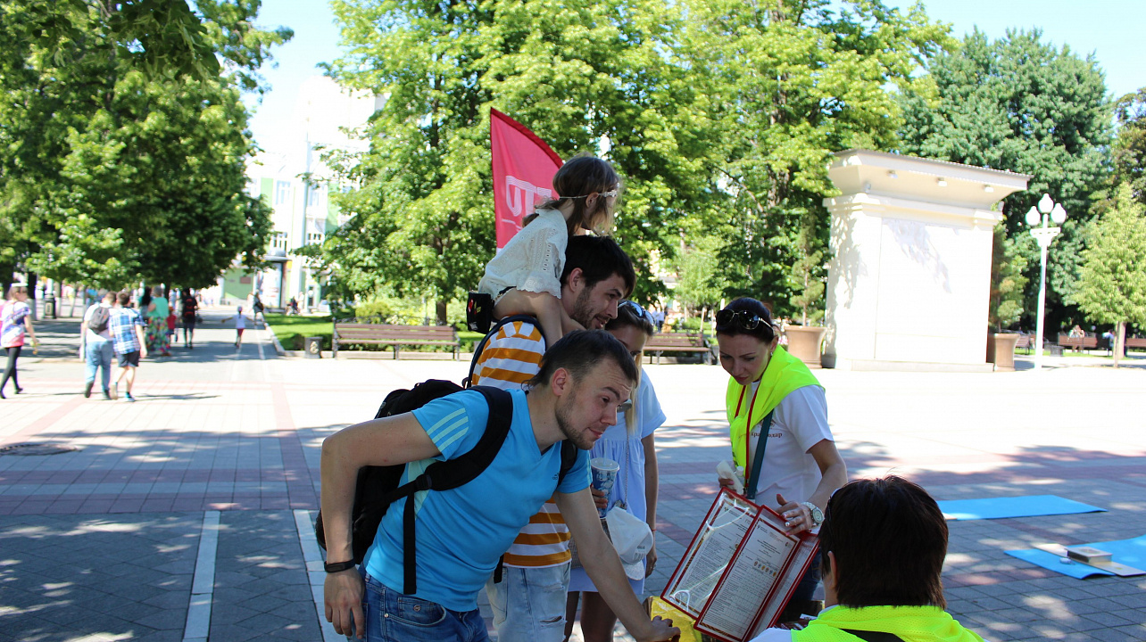 Фоторепортаж с интерактивной площадки ВФСК ГТО